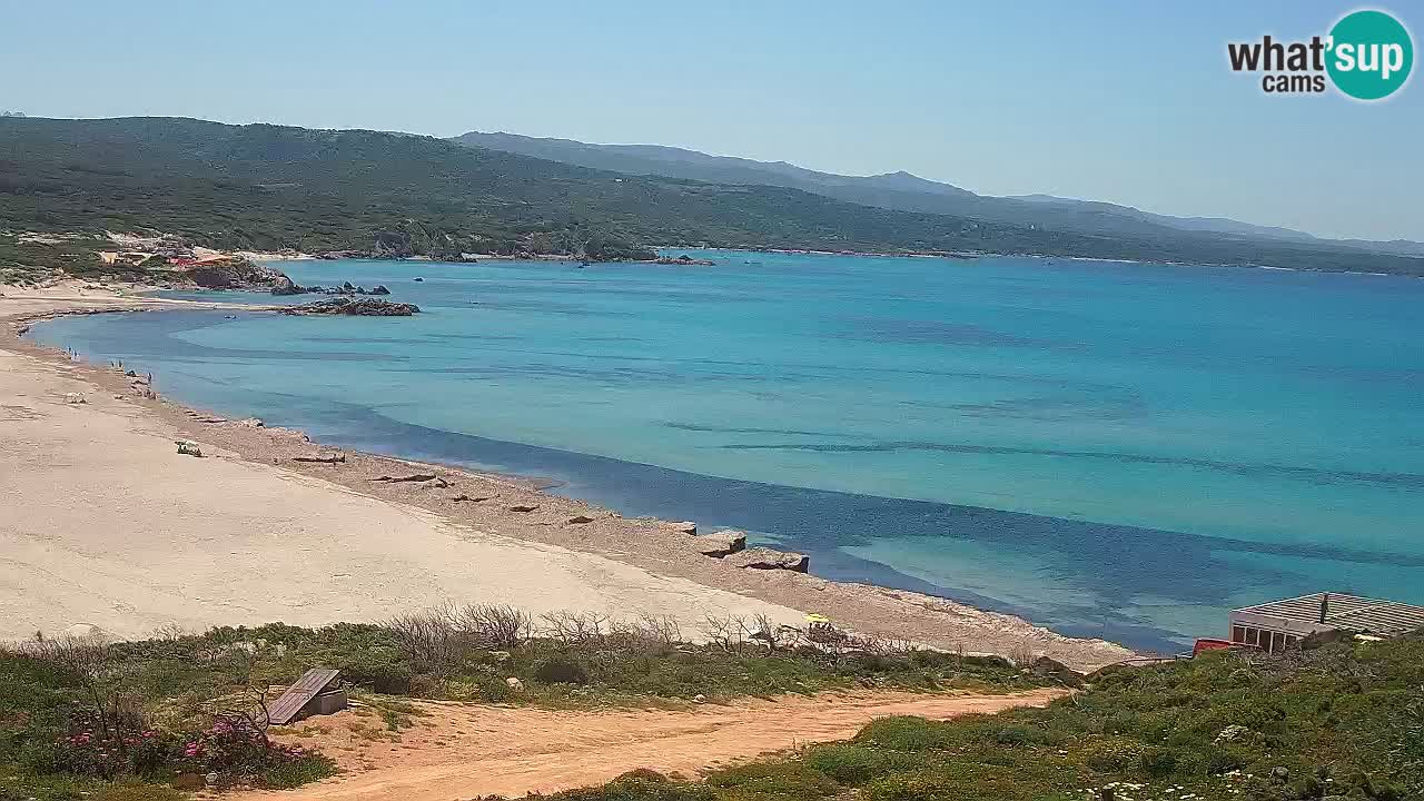 Plaža La Liccia u živo Rena Majore – Santa Teresa Gallura web kamera Sardinija