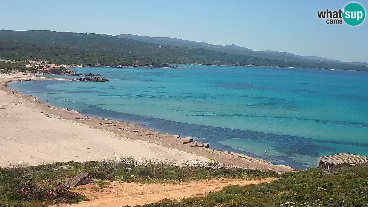 Plaža La Liccia u živo Rena Majore – Santa Teresa Gallura web kamera Sardinija