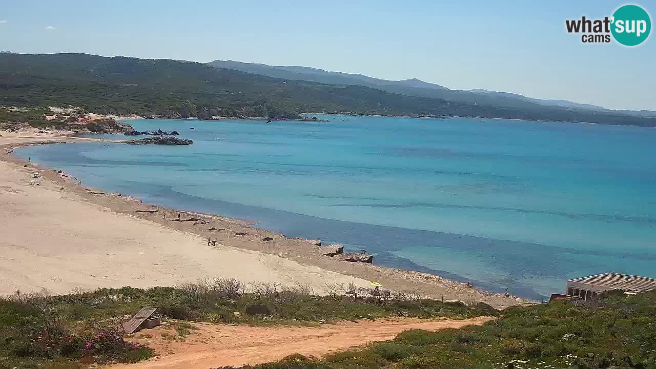 Plaža La Liccia u živo Rena Majore – Santa Teresa Gallura web kamera Sardinija