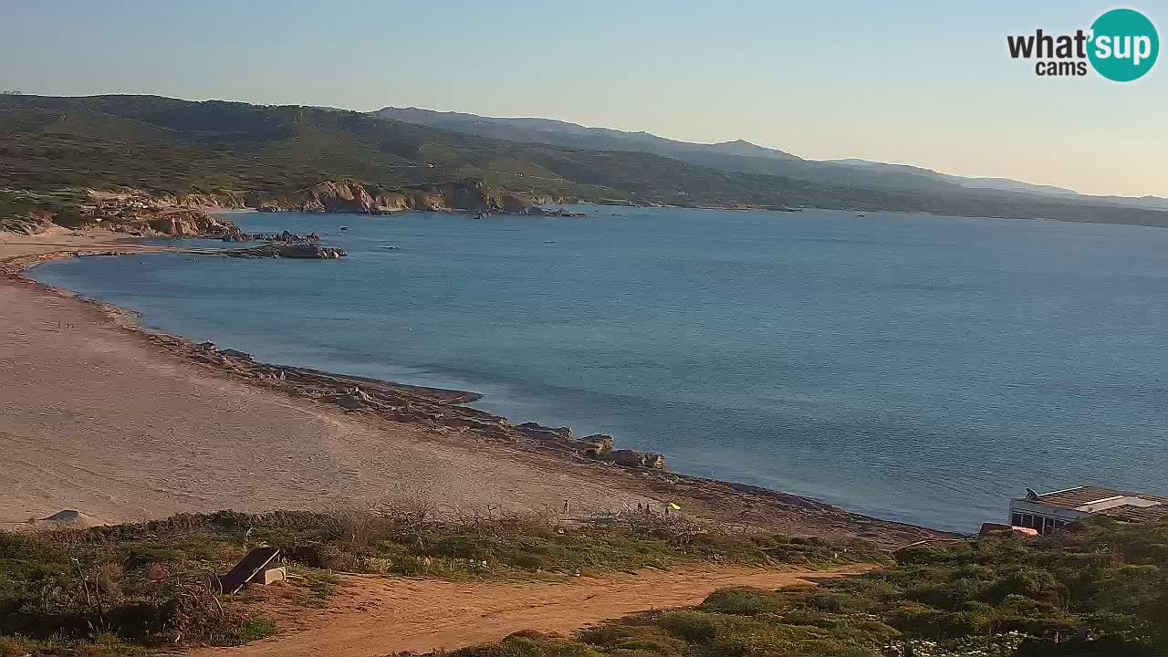 Plaža La Liccia u živo Rena Majore – Santa Teresa Gallura web kamera Sardinija