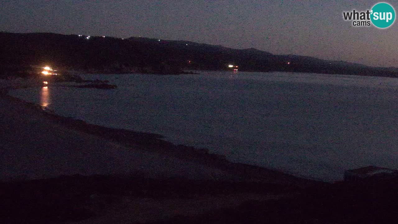 Plaža La Liccia u živo Rena Majore – Santa Teresa Gallura web kamera Sardinija