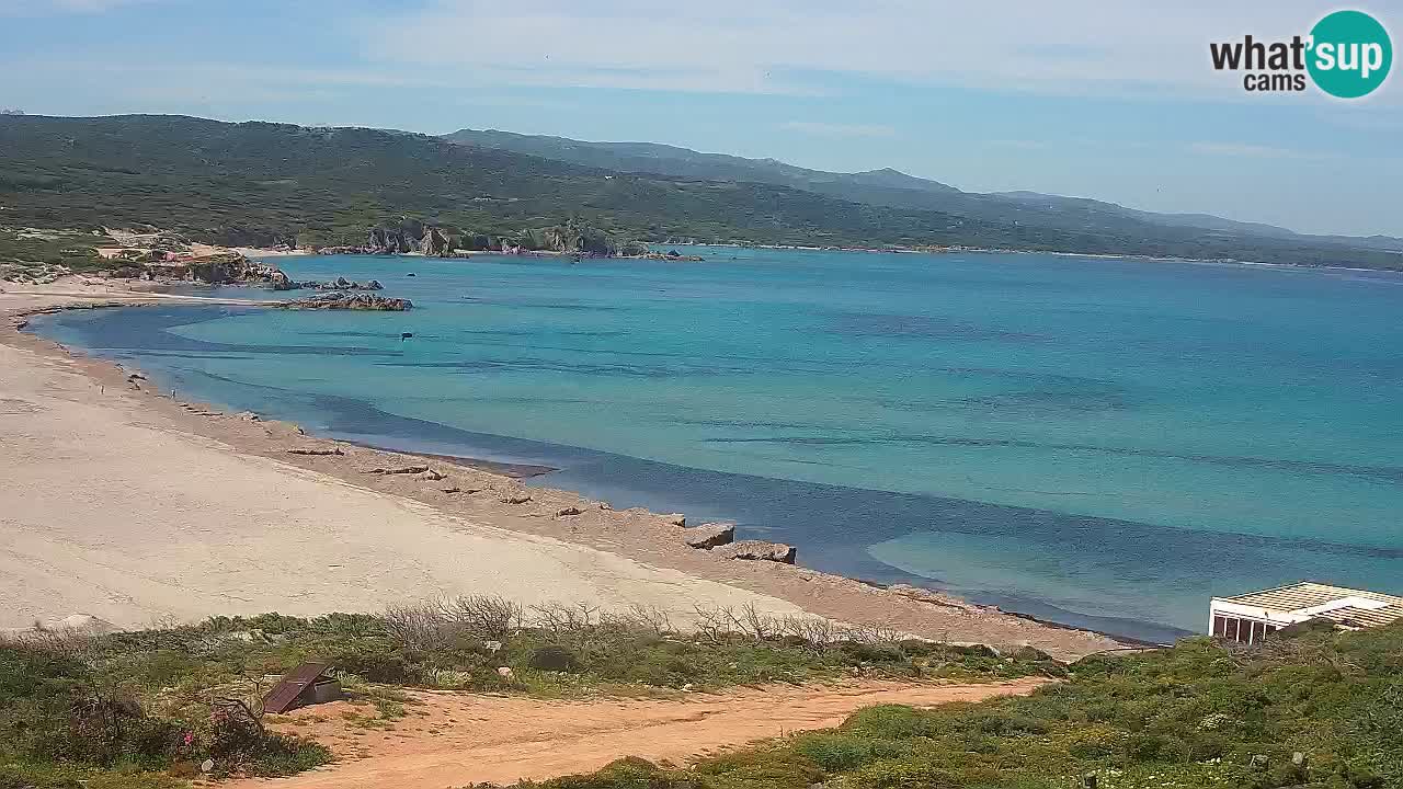 Plaža La Liccia u živo Rena Majore – Santa Teresa Gallura web kamera Sardinija