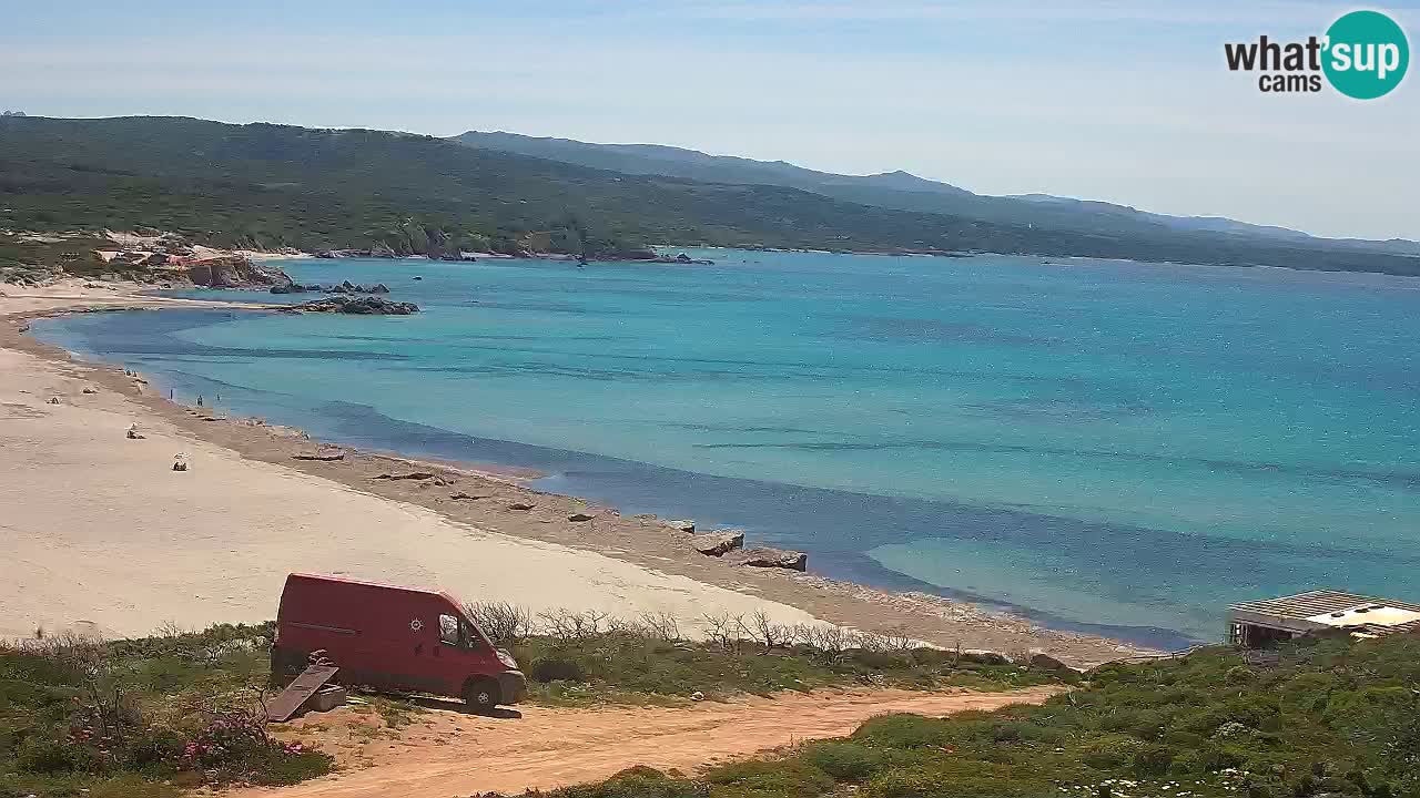Plaža La Liccia u živo Rena Majore – Santa Teresa Gallura web kamera Sardinija