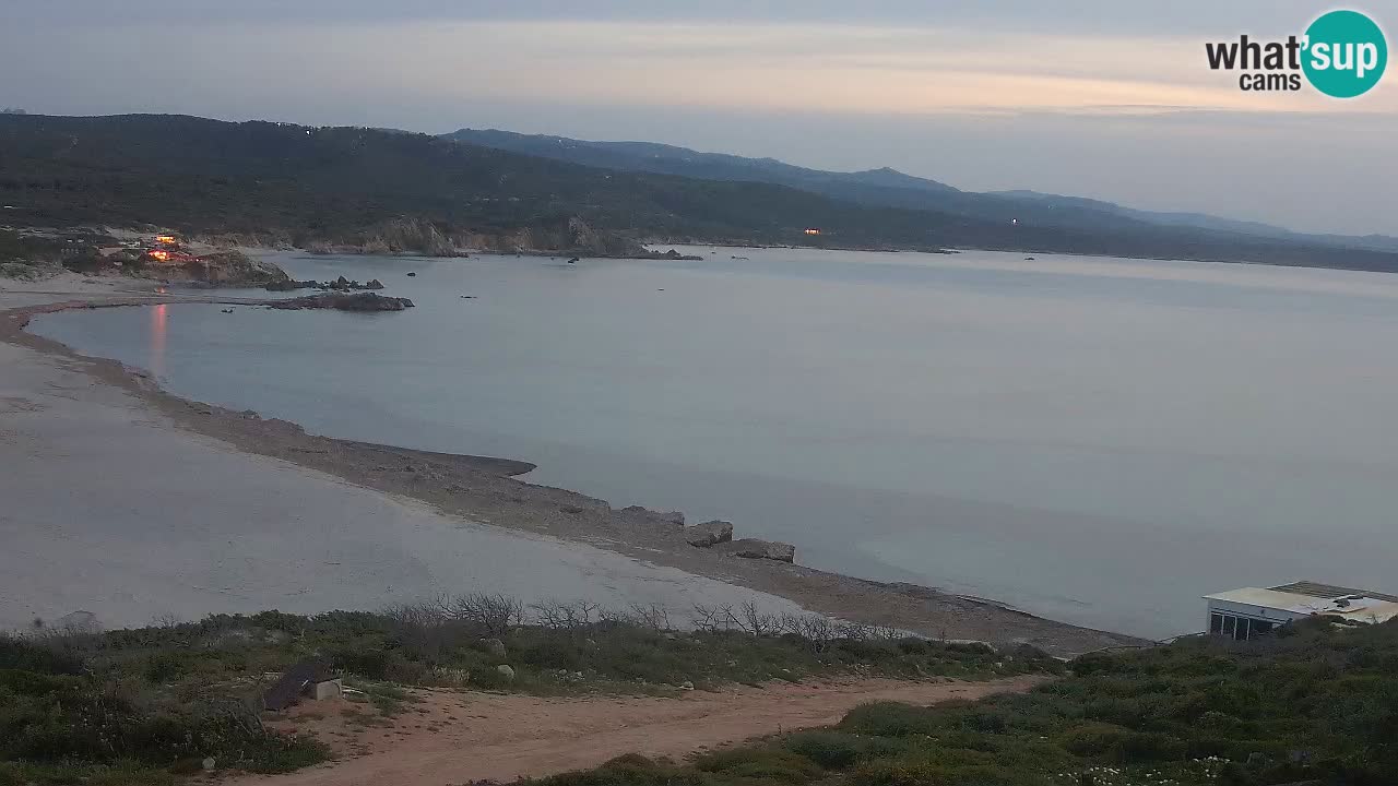 Plaža La Liccia u živo Rena Majore – Santa Teresa Gallura web kamera Sardinija