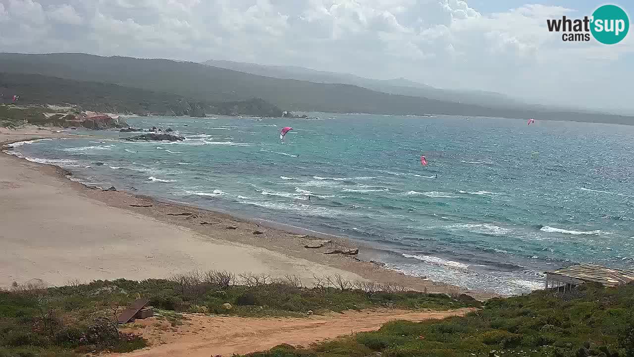 Plaža La Liccia u živo Rena Majore – Santa Teresa Gallura web kamera Sardinija