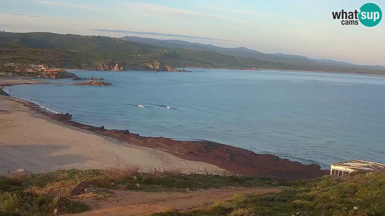 Plaža La Liccia u živo Rena Majore – Santa Teresa Gallura web kamera Sardinija