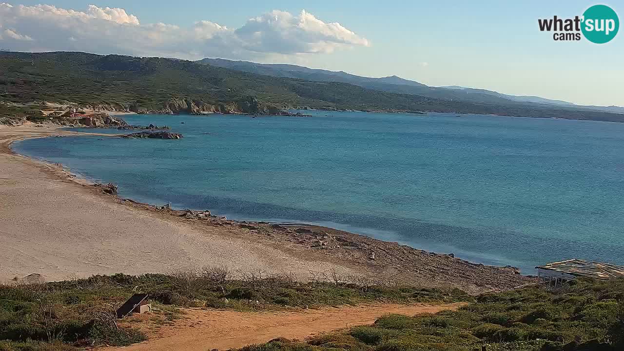 Plaža La Liccia u živo Rena Majore – Santa Teresa Gallura web kamera Sardinija