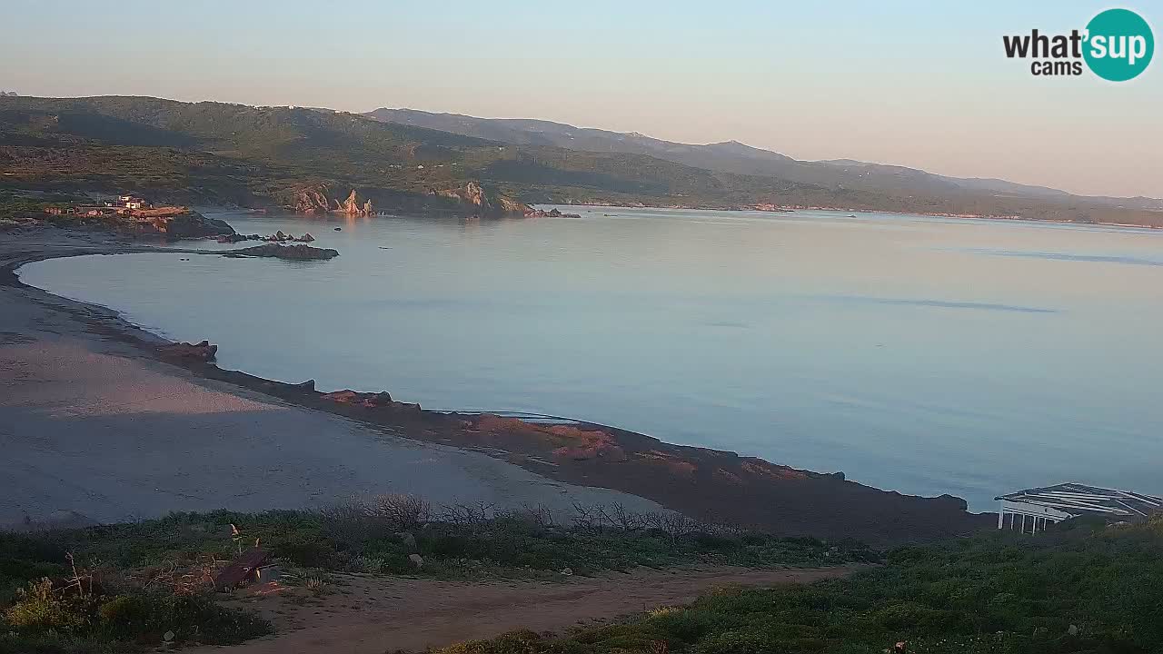 Plaža La Liccia v živo Rena Majore – Santa Teresa Gallura spletna kamera Sardinija