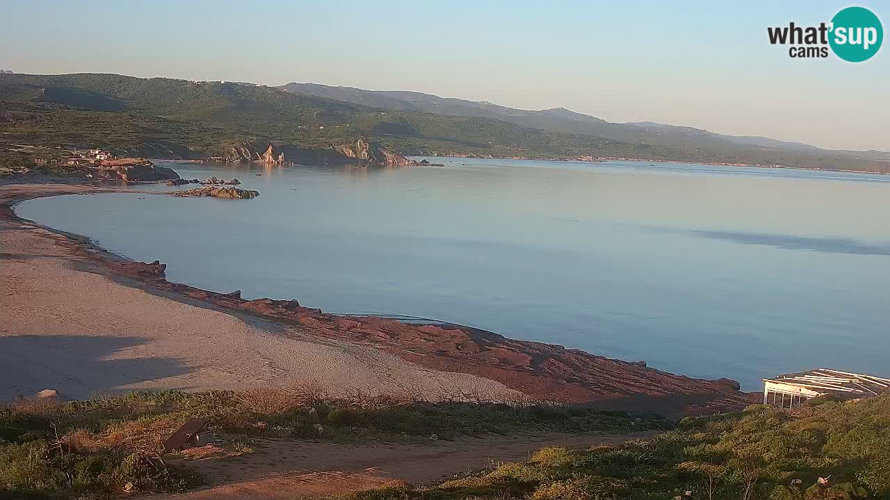 Plaža La Liccia v živo Rena Majore – Santa Teresa Gallura spletna kamera Sardinija