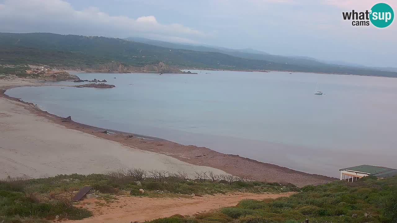 Plaža La Liccia u živo Rena Majore – Santa Teresa Gallura web kamera Sardinija