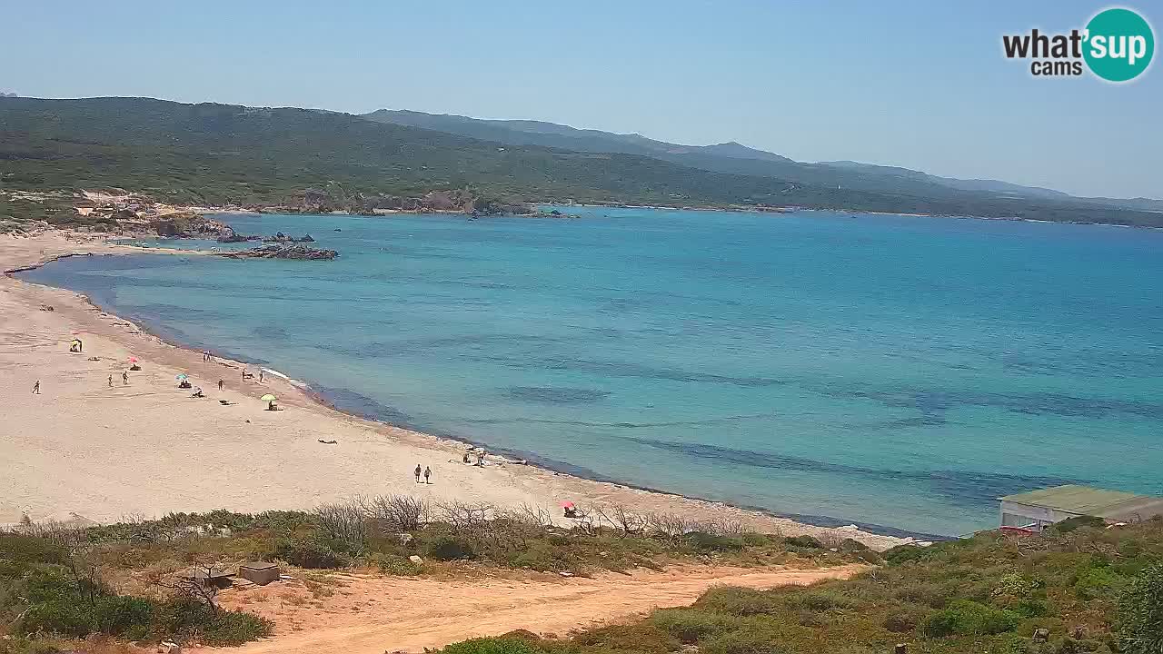 Plaža La Liccia v živo Rena Majore – Santa Teresa Gallura spletna kamera Sardinija