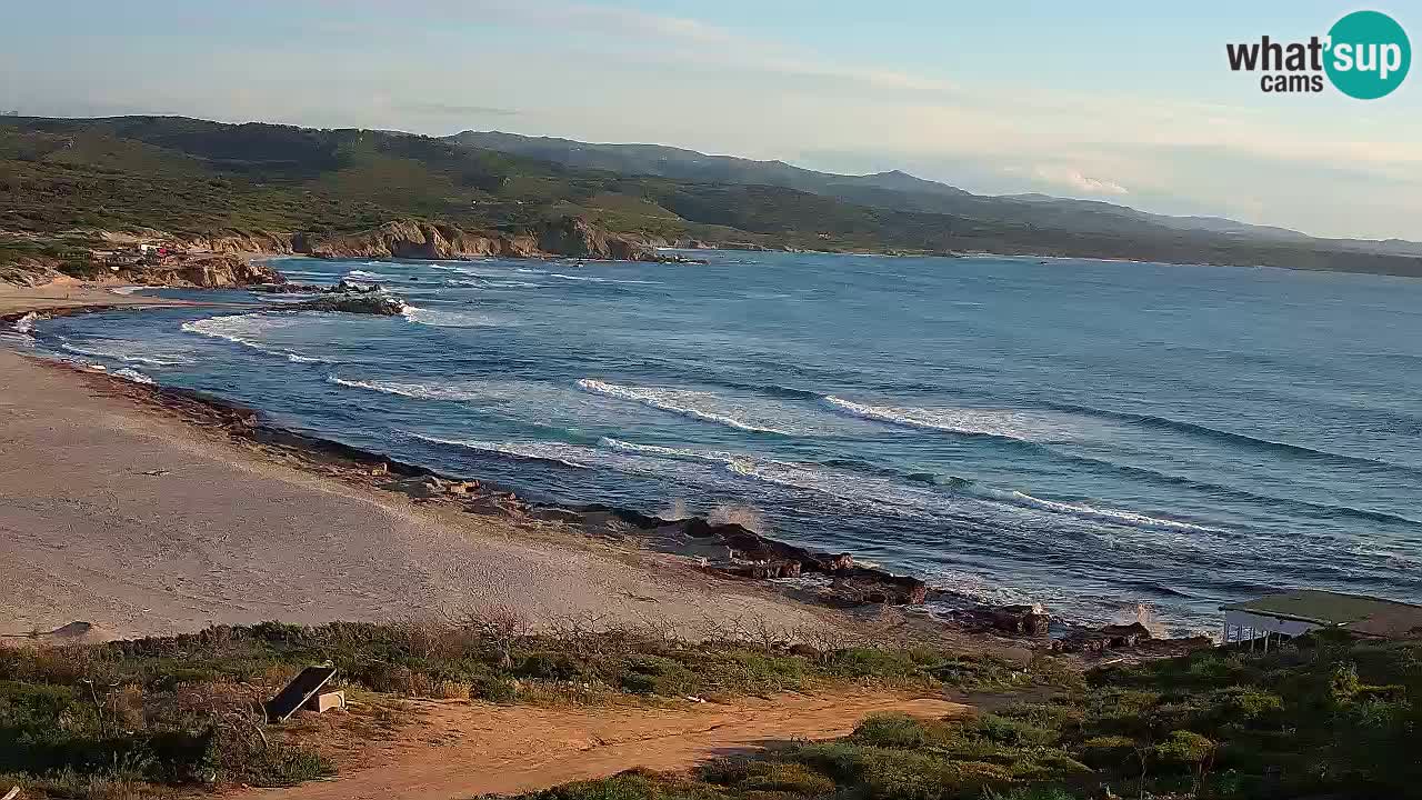 Plaža La Liccia v živo Rena Majore – Santa Teresa Gallura spletna kamera Sardinija