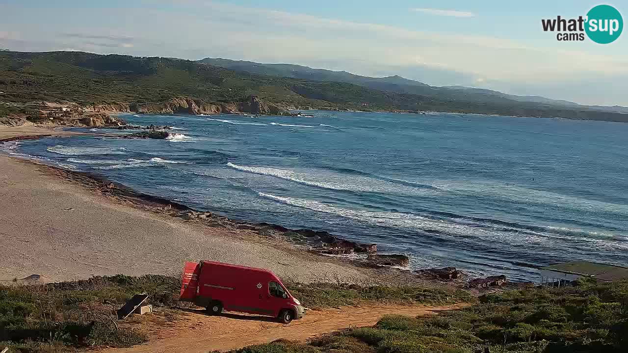 Plaža La Liccia u živo Rena Majore – Santa Teresa Gallura web kamera Sardinija