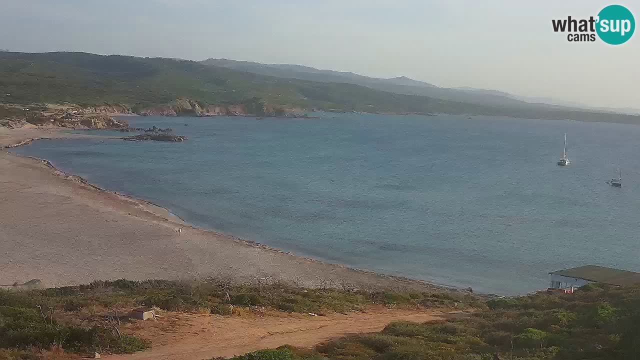 Plaža La Liccia v živo Rena Majore – Santa Teresa Gallura spletna kamera Sardinija
