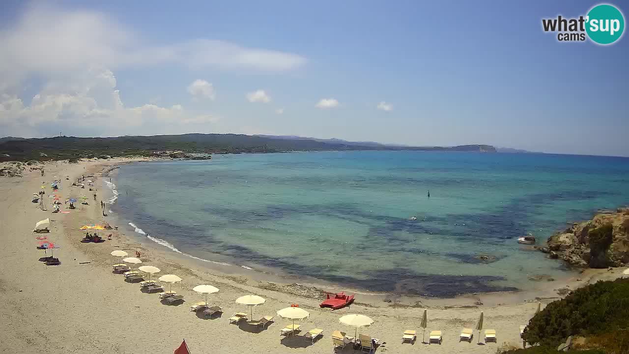 Plaža La Liccia u živo Rena Majore – Santa Teresa Gallura web kamera Sardinija