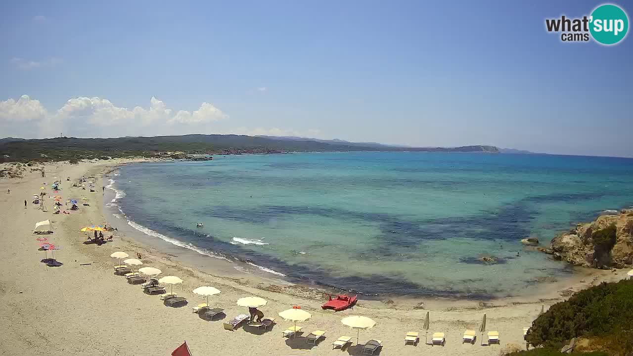 Spiaggia La Liccia webcam Rena Majore – Santa Teresa Gallura livecam Sardegna