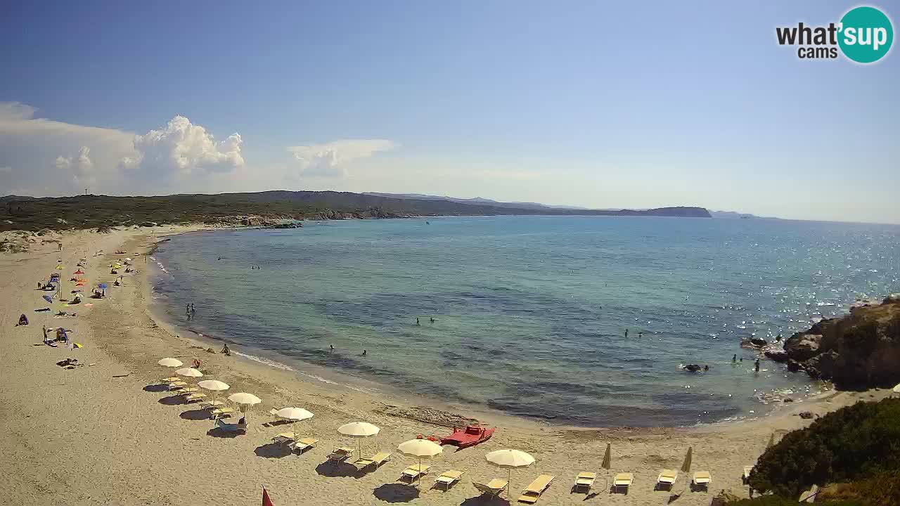 La Liccia beach webcam Rena Majore – Santa Teresa Gallura livecam Sardinia