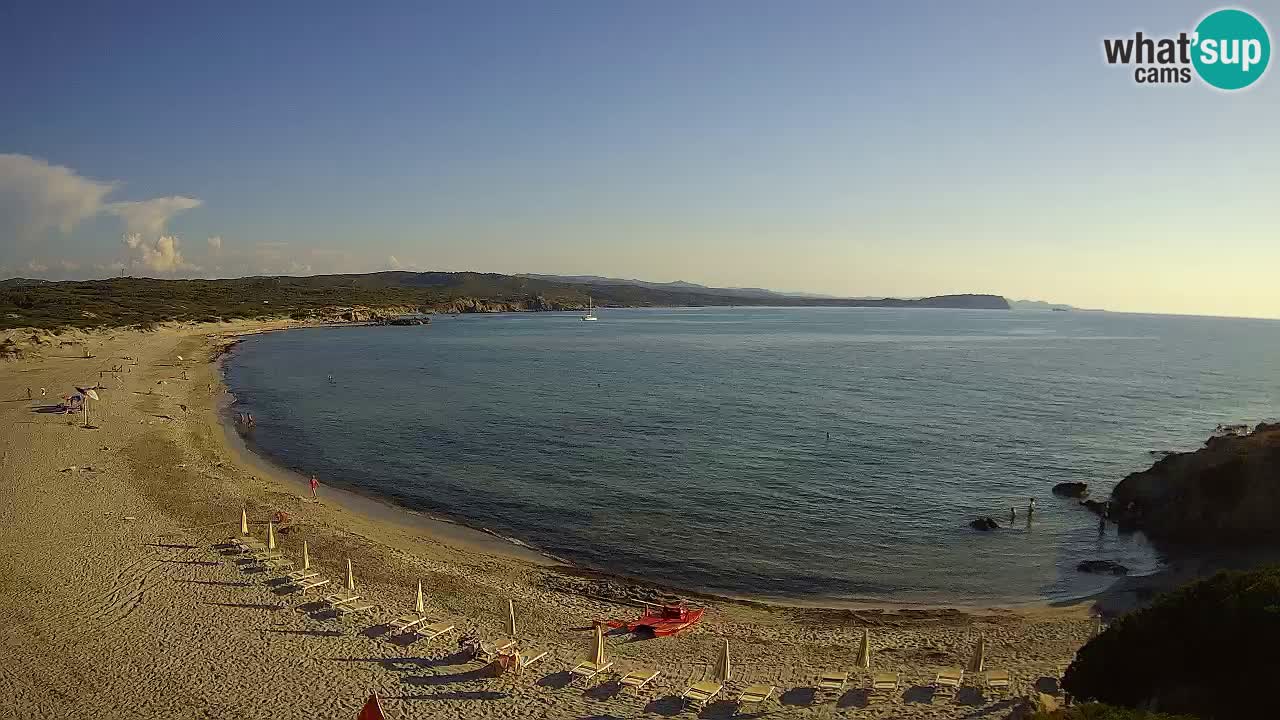 La Liccia beach webcam Rena Majore – Santa Teresa Gallura livecam Sardinia