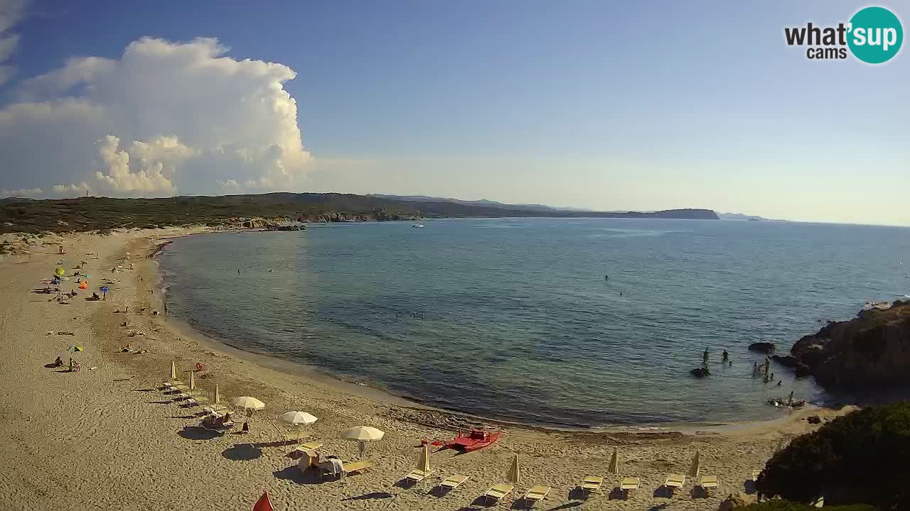 La Liccia beach webcam Rena Majore – Santa Teresa Gallura livecam Sardinia