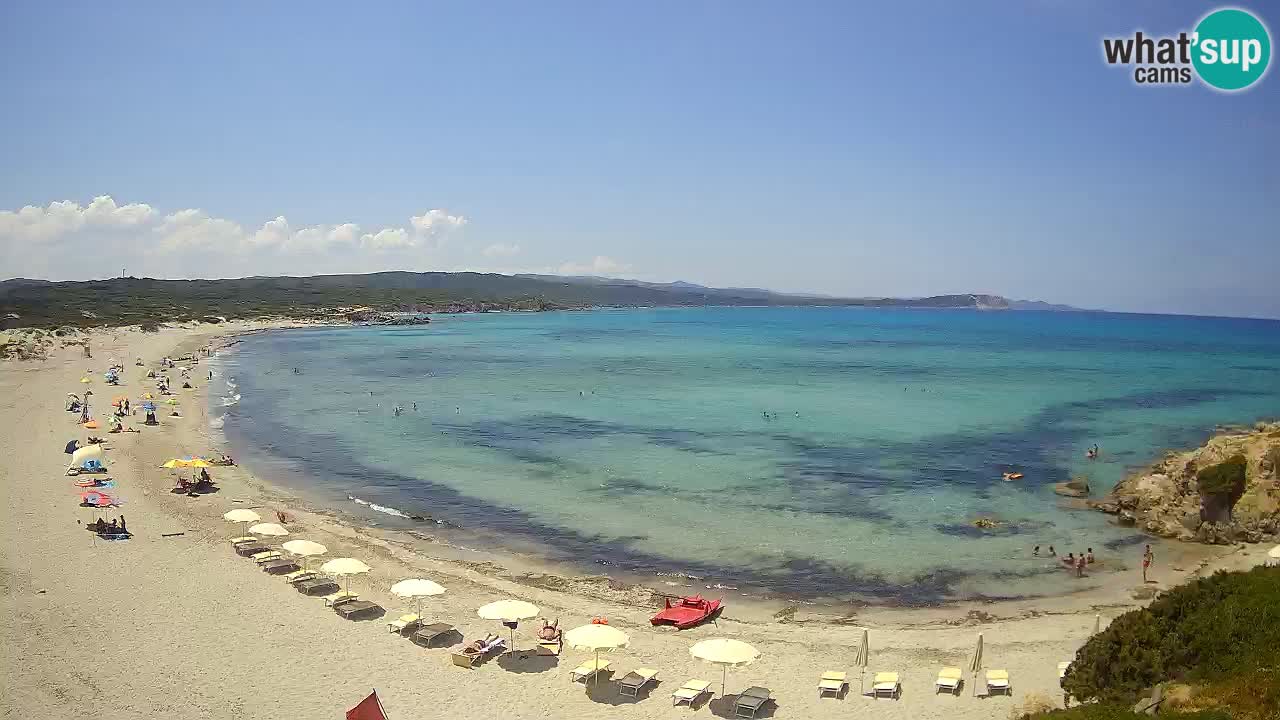 La Liccia beach webcam Rena Majore – Santa Teresa Gallura livecam Sardinia