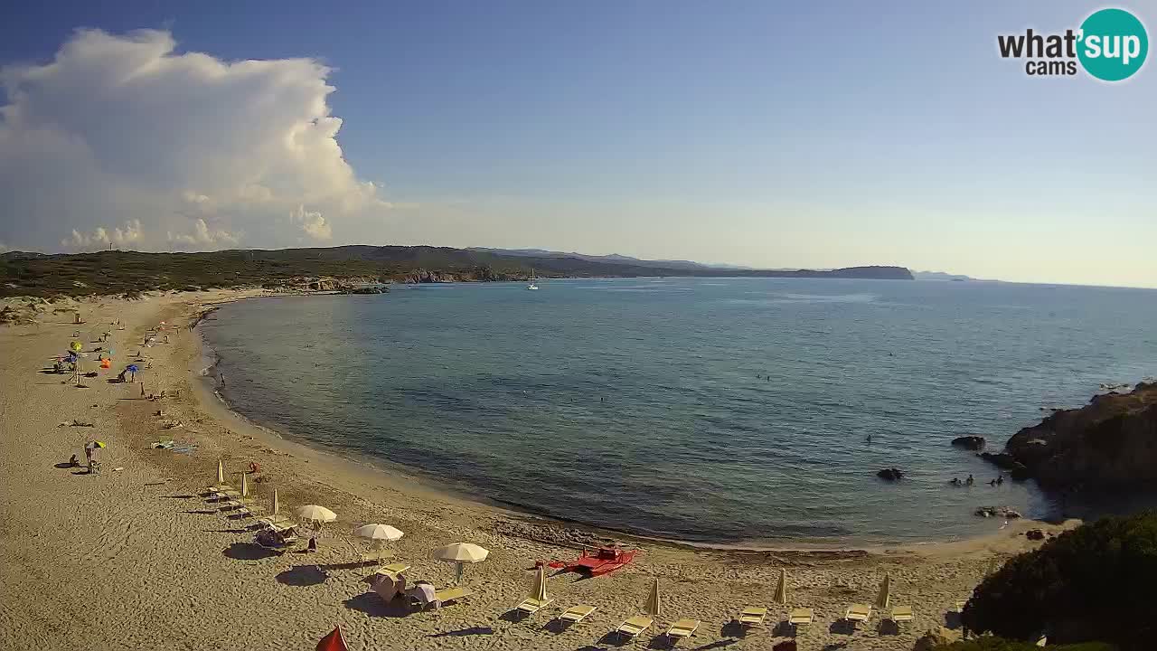 Spiaggia La Liccia webcam Rena Majore – Santa Teresa Gallura livecam Sardegna