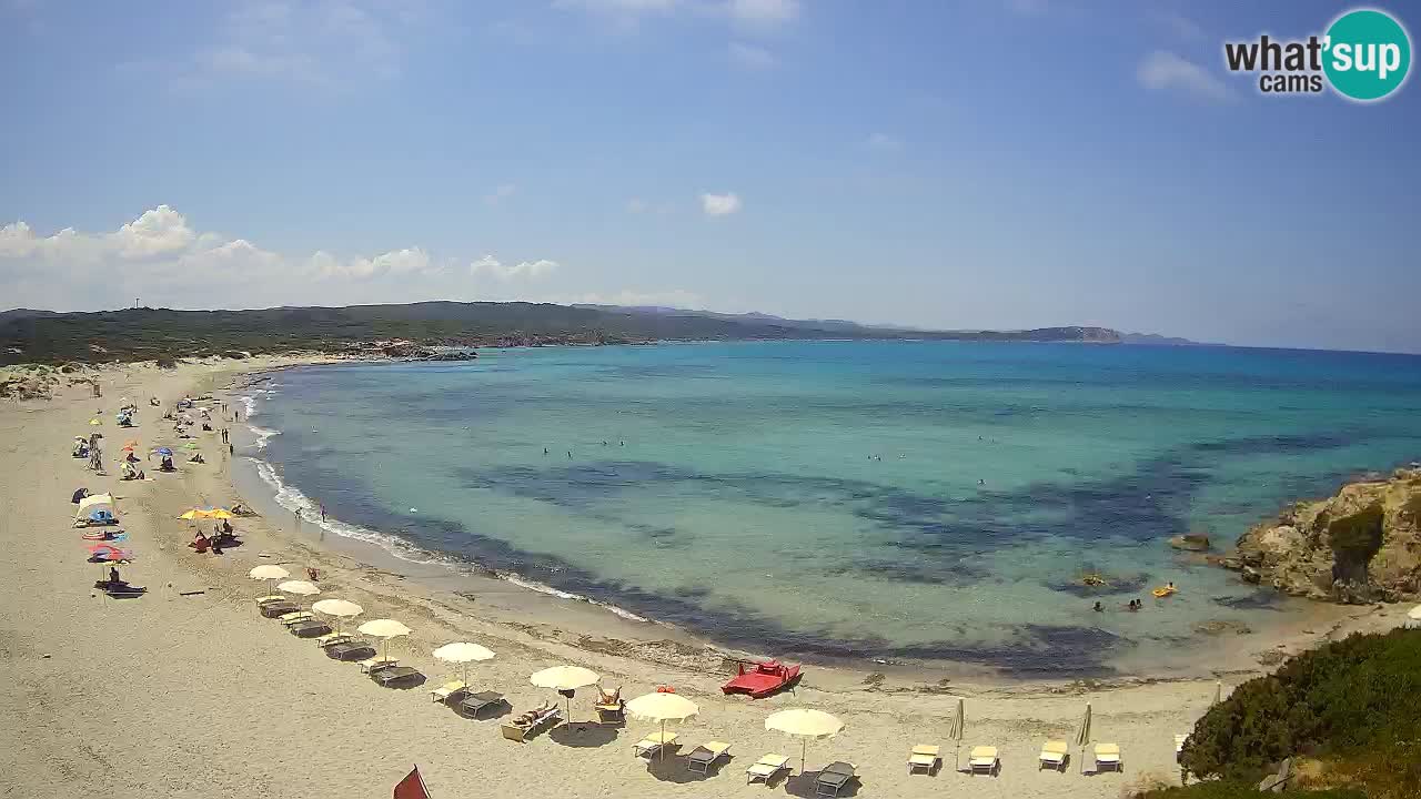 Plaža La Liccia u živo Rena Majore – Santa Teresa Gallura web kamera Sardinija