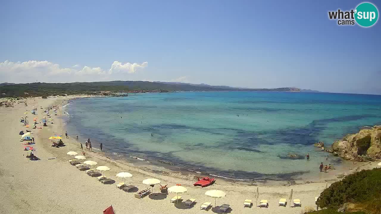 Spiaggia La Liccia webcam Rena Majore – Santa Teresa Gallura livecam Sardegna