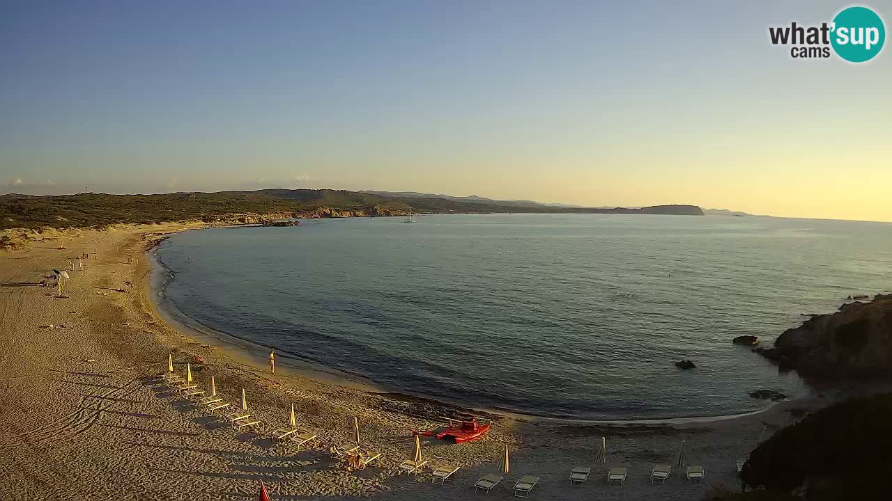 La Liccia beach webcam Rena Majore – Santa Teresa Gallura livecam Sardinia