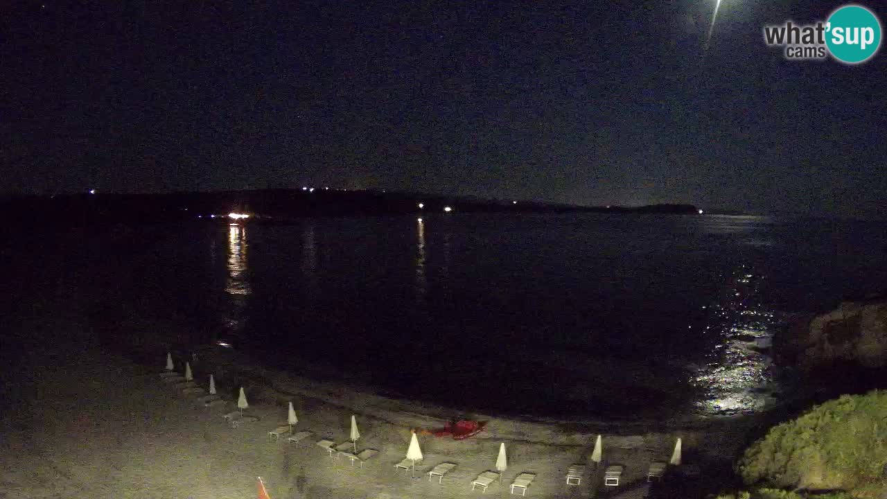 La Liccia beach webcam Rena Majore – Santa Teresa Gallura livecam Sardinia