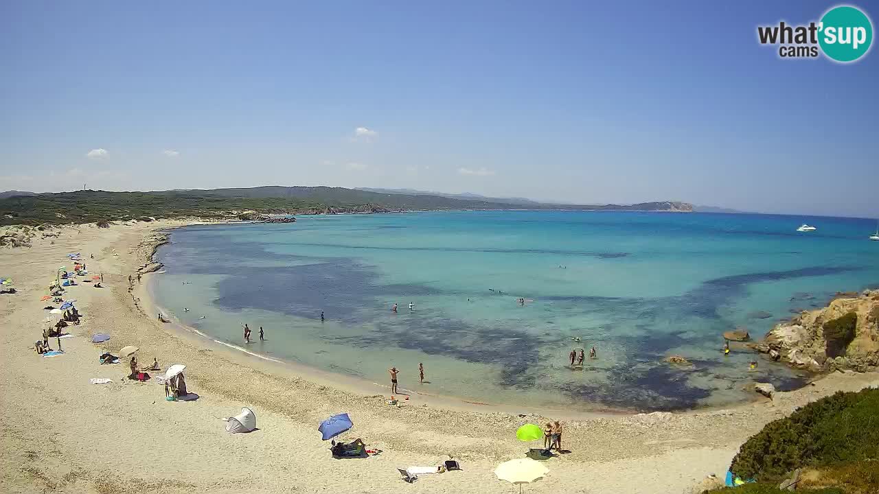 La Liccia beach webcam Rena Majore – Santa Teresa Gallura livecam Sardinia