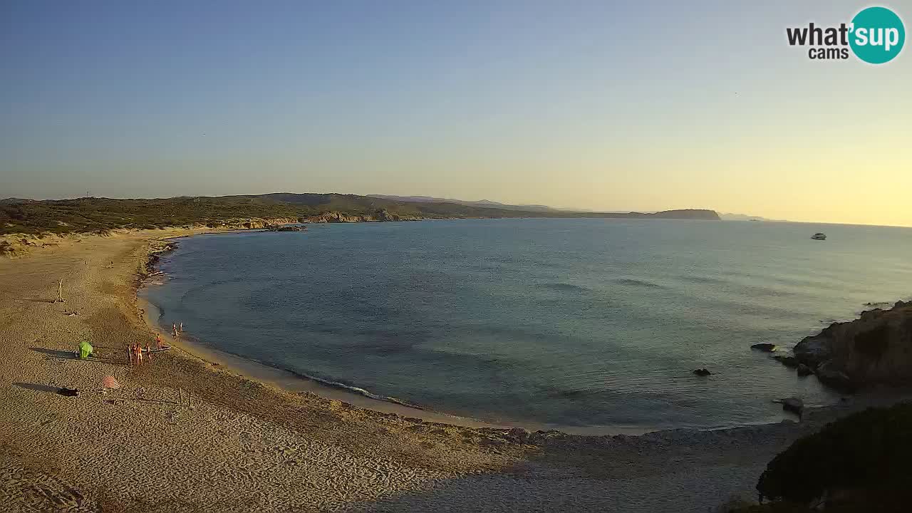 Spiaggia La Liccia webcam Rena Majore – Santa Teresa Gallura livecam Sardegna