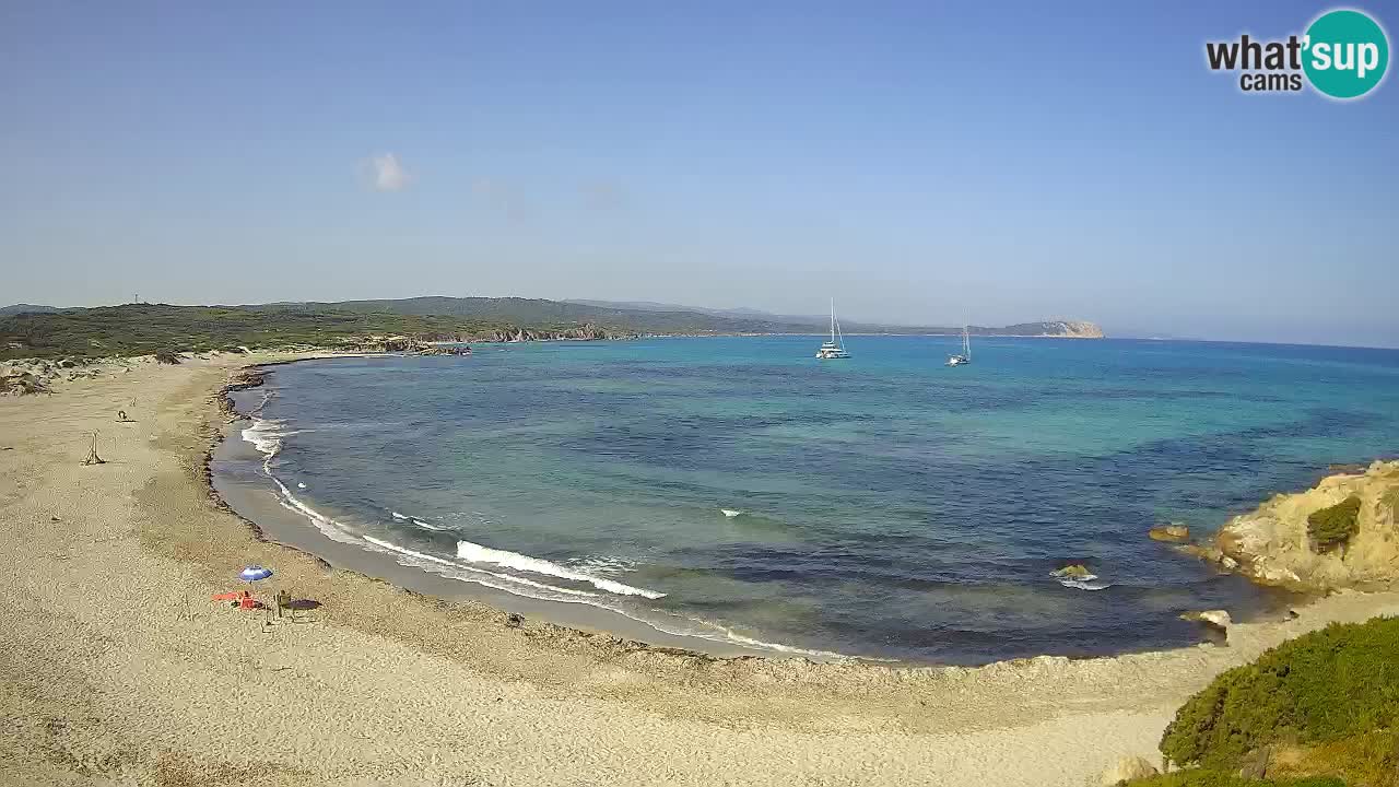 La Liccia beach webcam Rena Majore – Santa Teresa Gallura livecam Sardinia