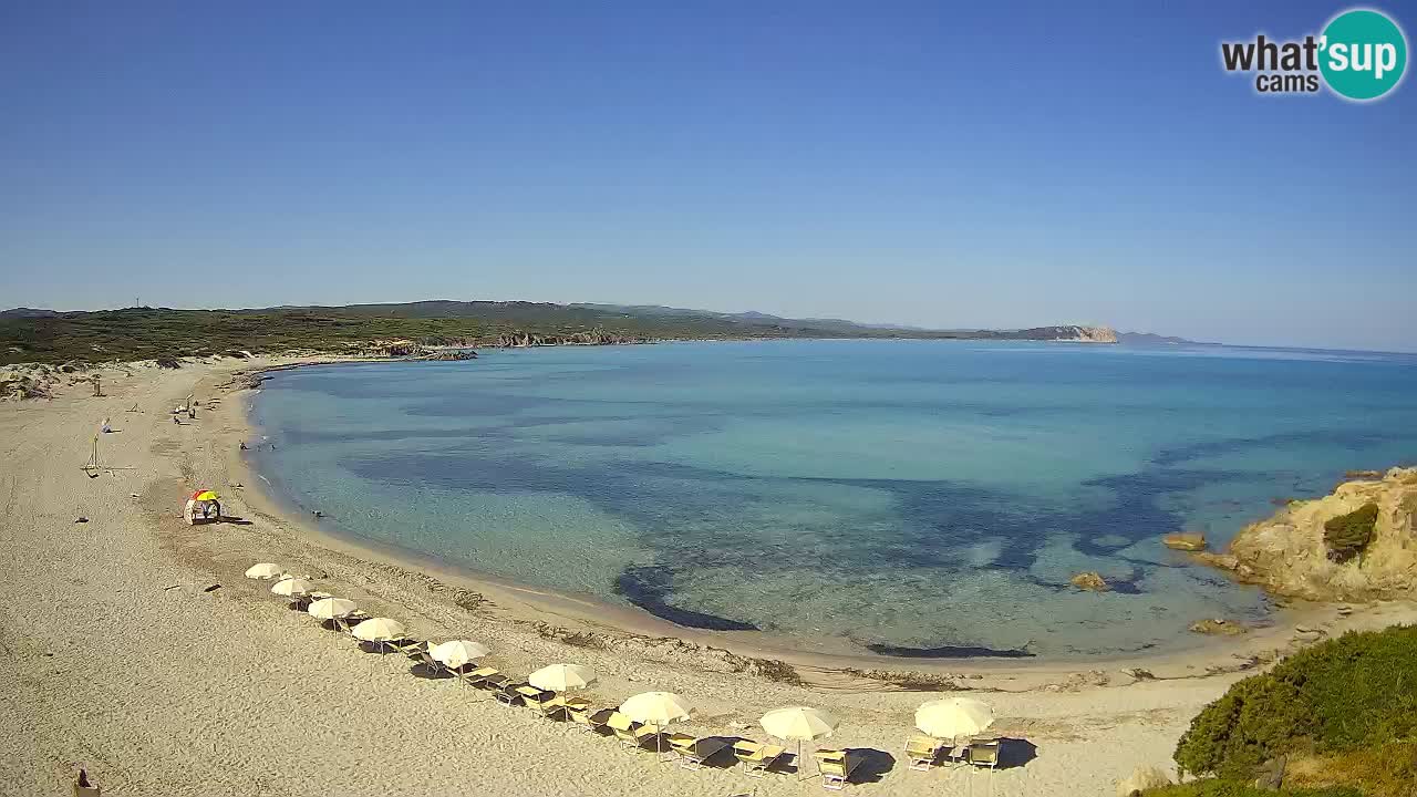 La Liccia beach webcam Rena Majore – Santa Teresa Gallura livecam Sardinia
