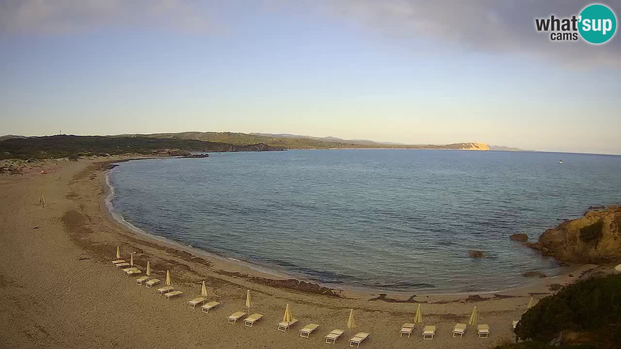 La Liccia beach webcam Rena Majore – Santa Teresa Gallura livecam Sardinia