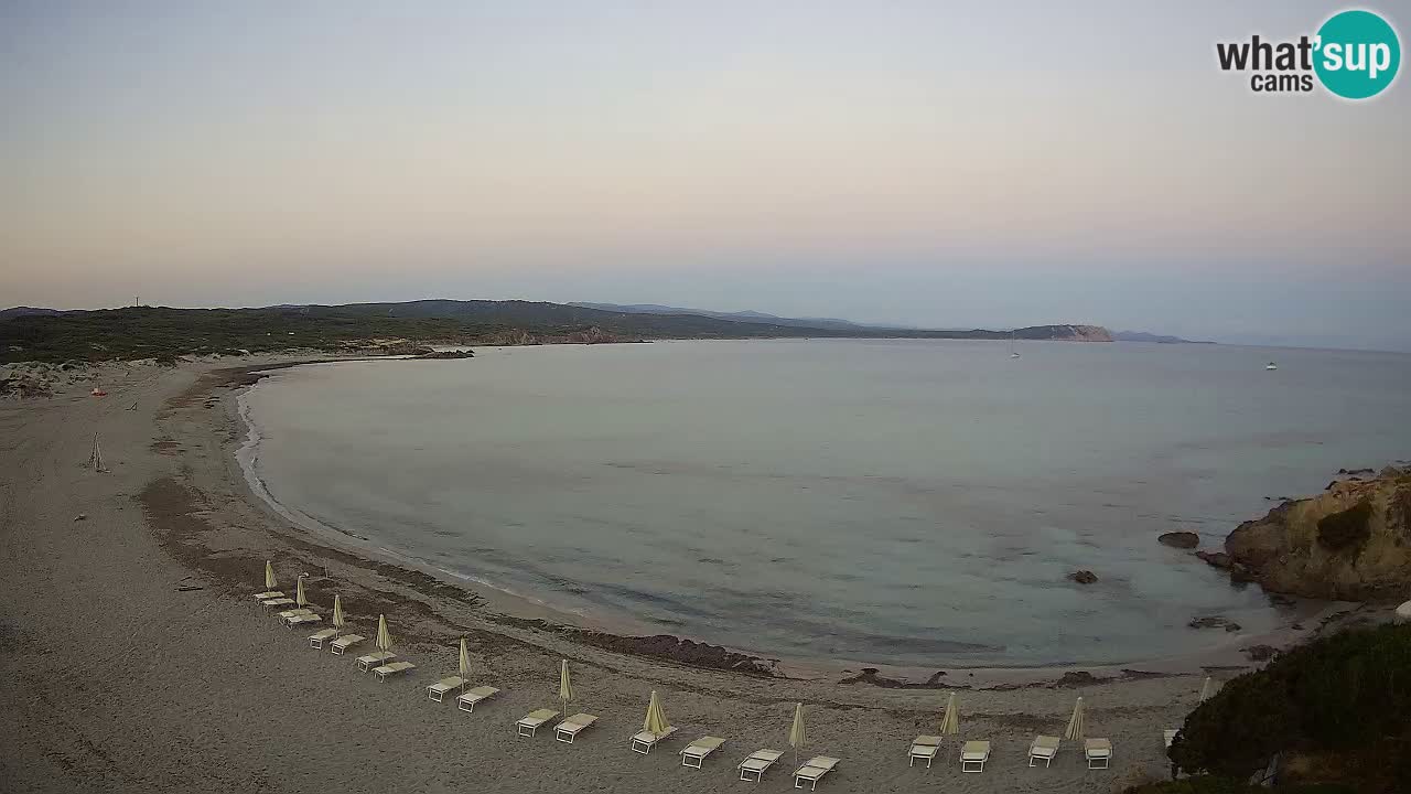 La Liccia beach webcam Rena Majore – Santa Teresa Gallura livecam Sardinia