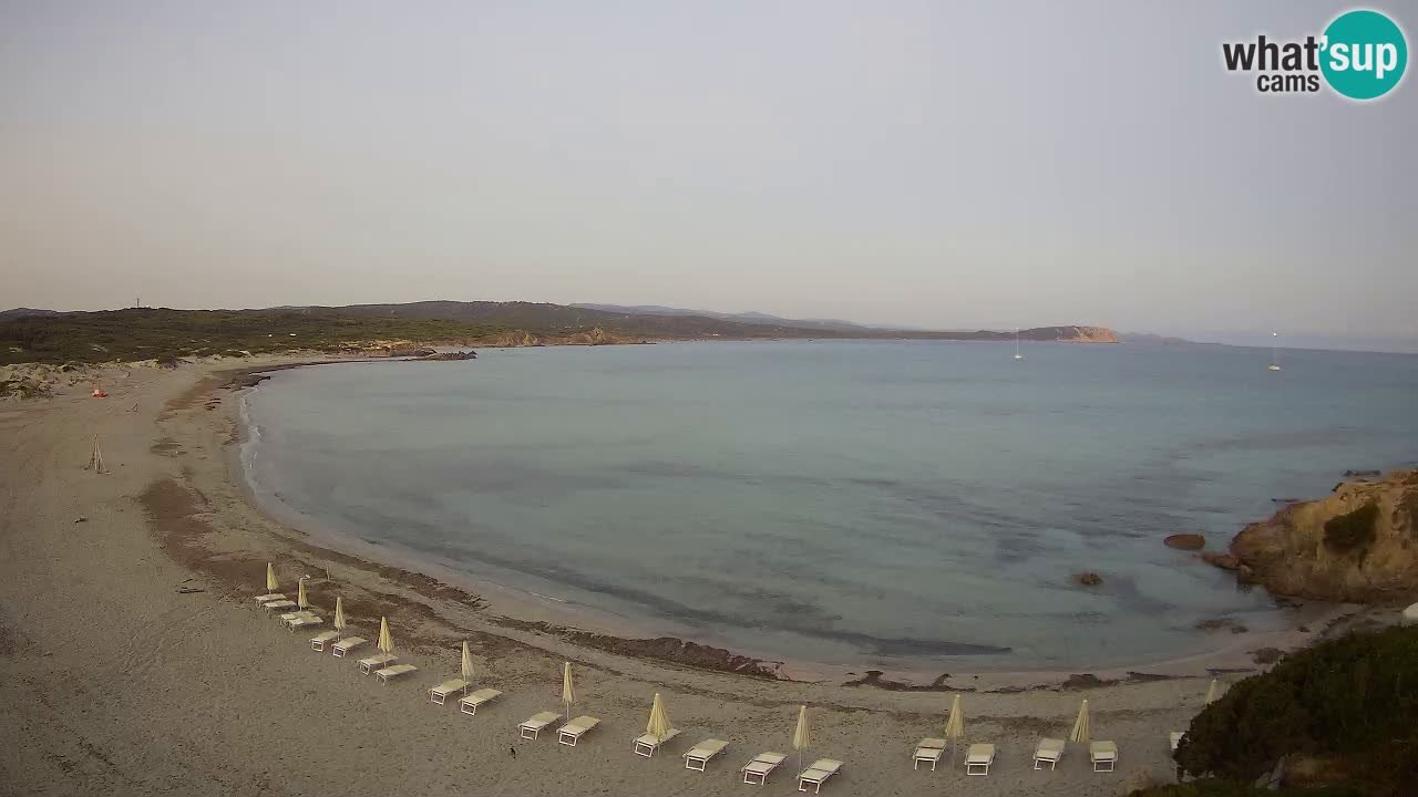Spiaggia La Liccia webcam Rena Majore – Santa Teresa Gallura livecam Sardegna
