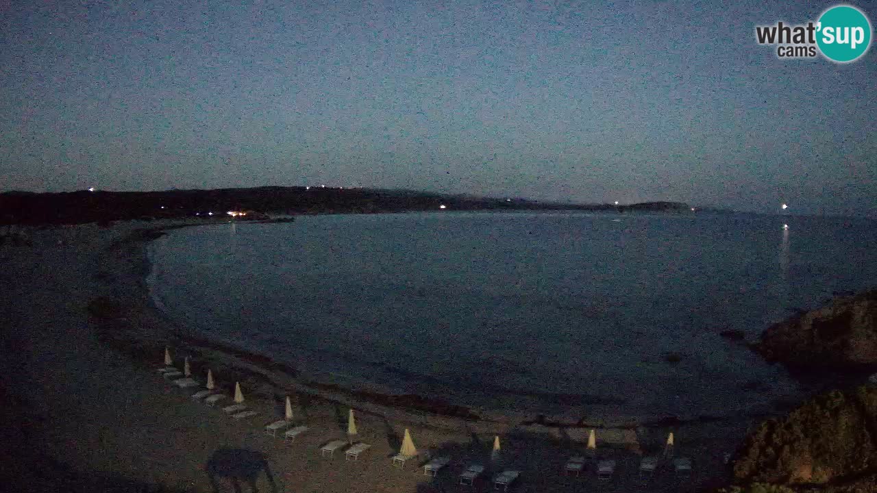 Plaža La Liccia u živo Rena Majore – Santa Teresa Gallura web kamera Sardinija