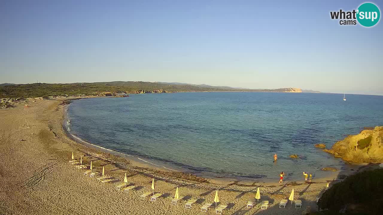 La Liccia beach webcam Rena Majore – Santa Teresa Gallura livecam Sardinia