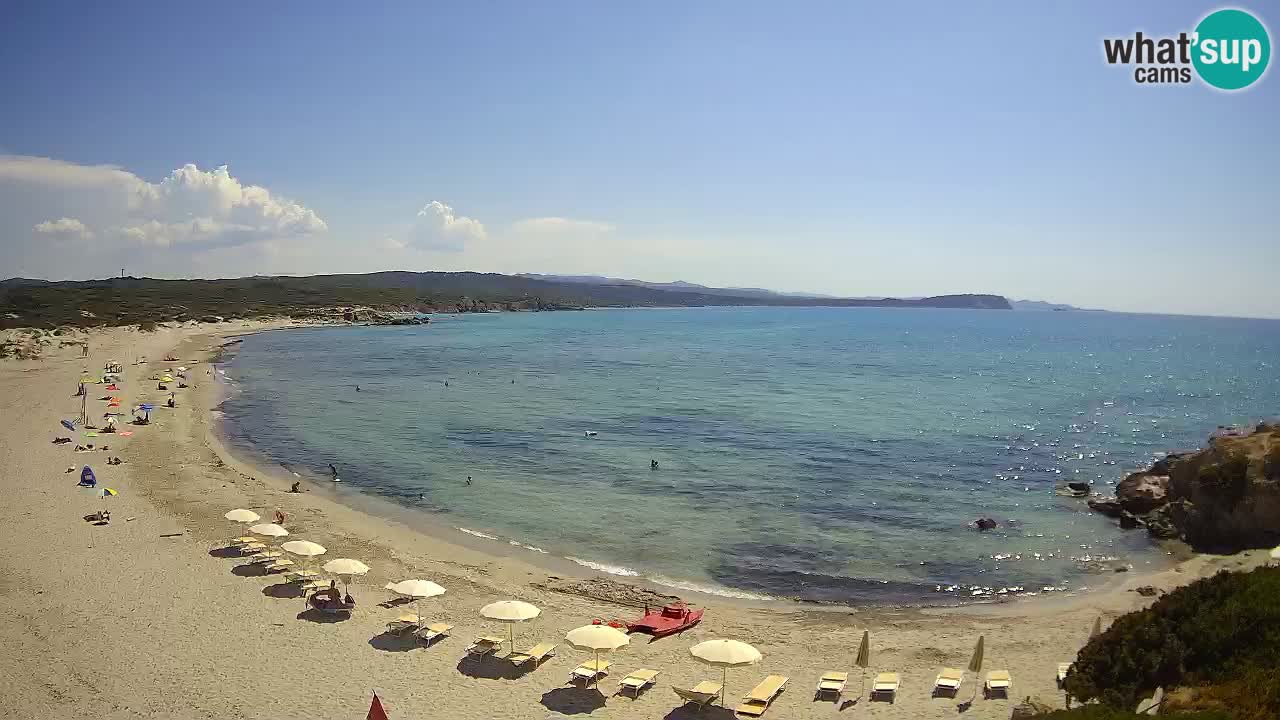 La Liccia beach webcam Rena Majore – Santa Teresa Gallura livecam Sardinia