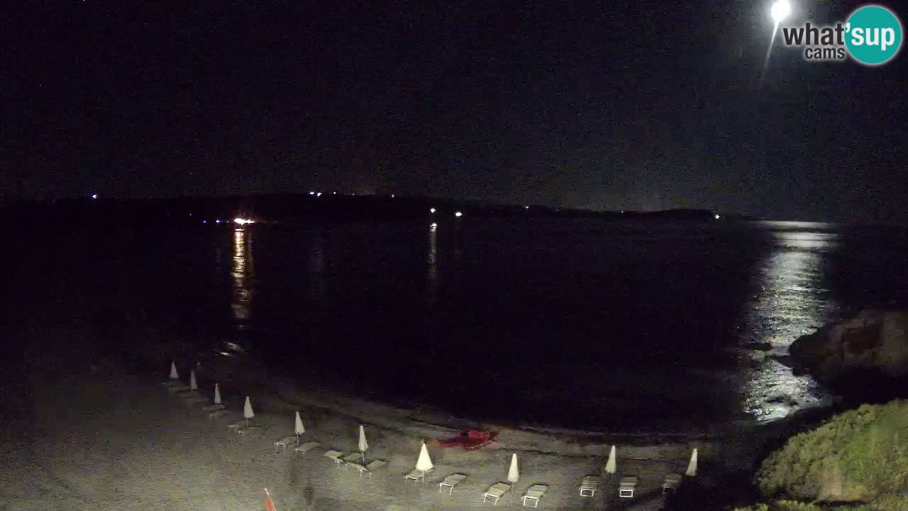 La Liccia beach webcam Rena Majore – Santa Teresa Gallura livecam Sardinia
