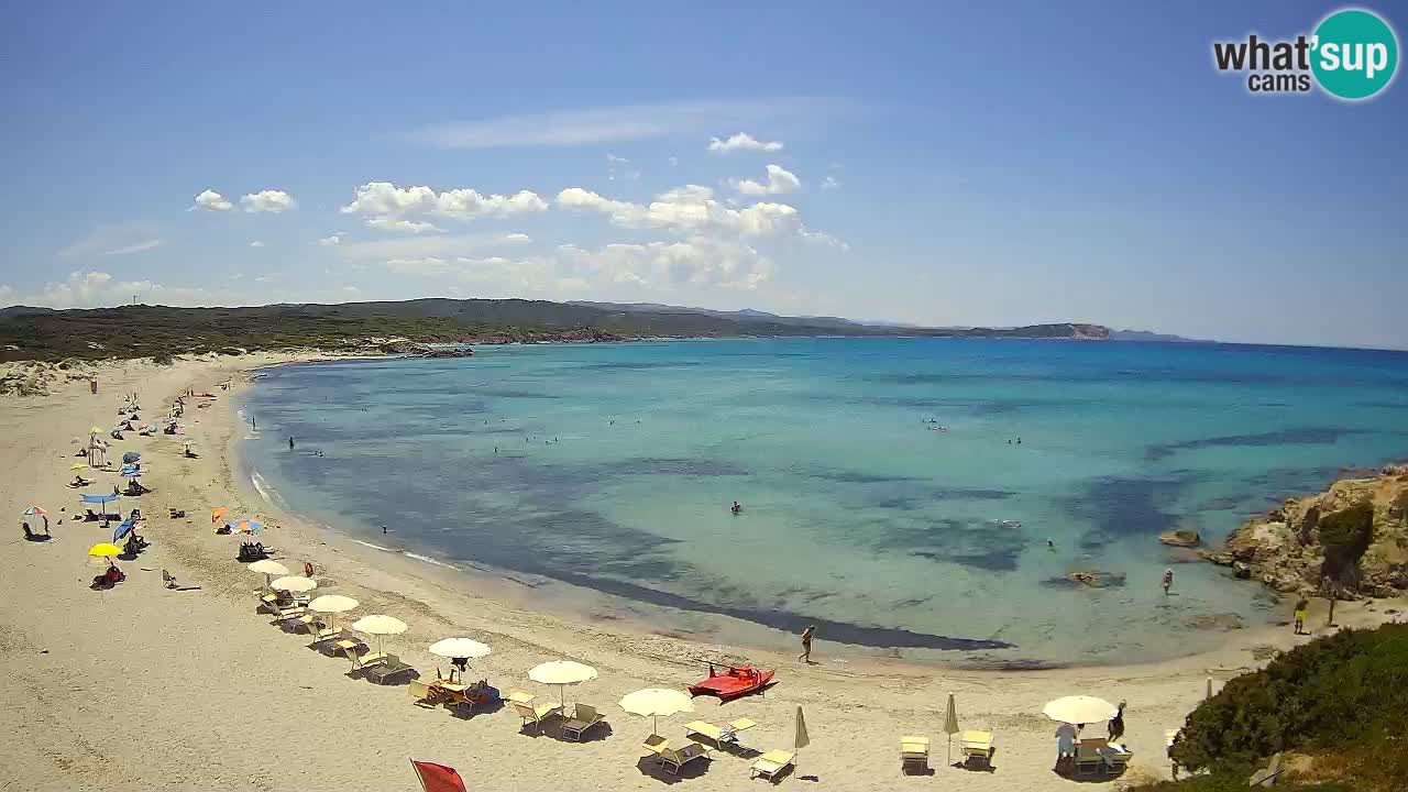 La Liccia plage livecam Rena Majore – Santa Teresa Gallura webcam Sardaigne