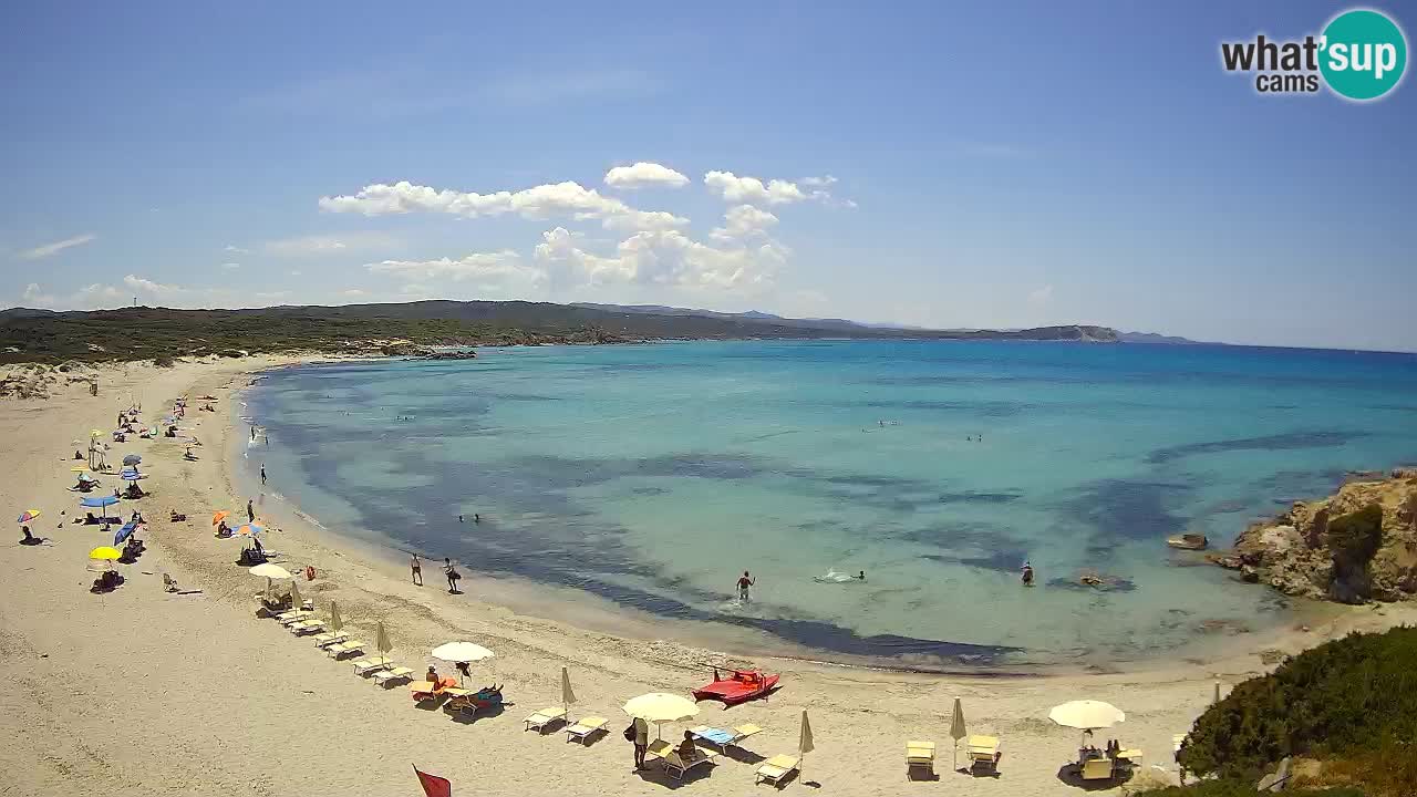 Plaža La Liccia v živo Rena Majore – Santa Teresa Gallura spletna kamera Sardinija
