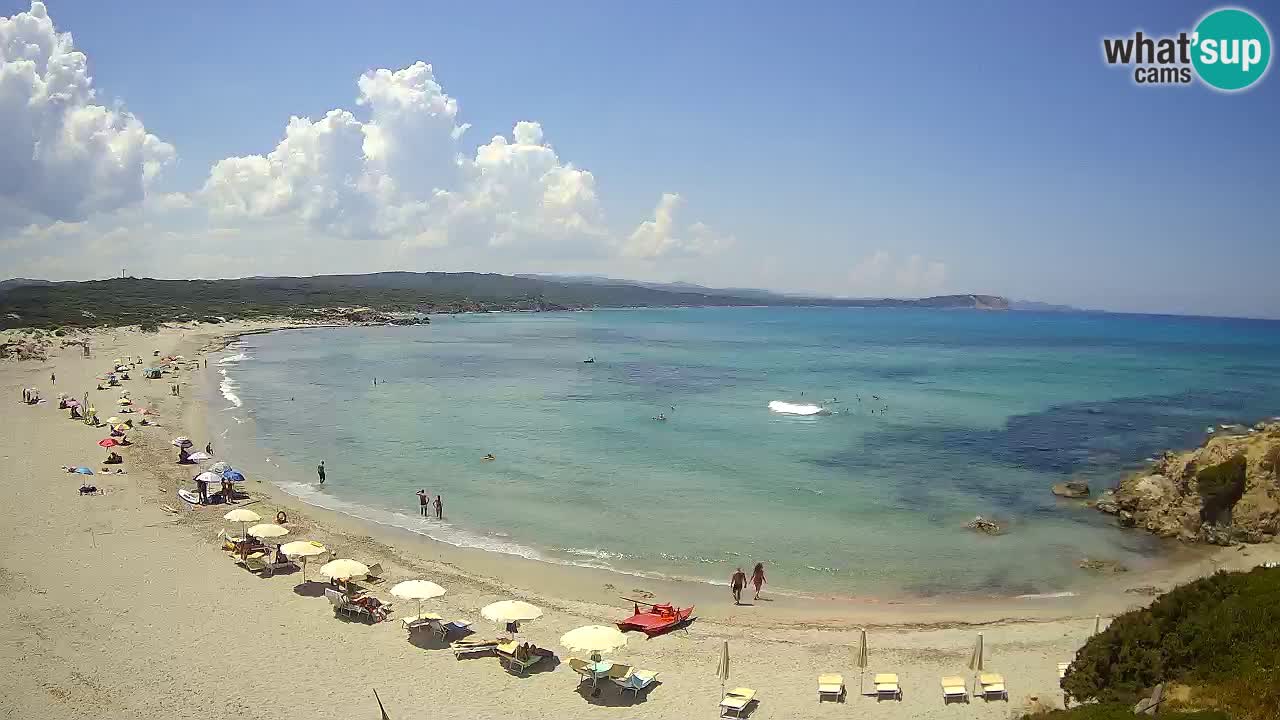 Plaža La Liccia u živo Rena Majore – Santa Teresa Gallura web kamera Sardinija