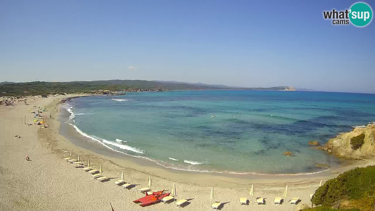 Spiaggia La Liccia webcam Rena Majore – Santa Teresa Gallura livecam Sardegna