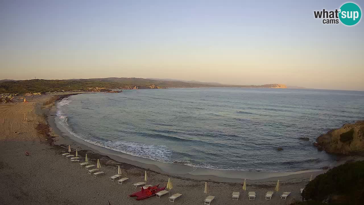Plaža La Liccia u živo Rena Majore – Santa Teresa Gallura web kamera Sardinija