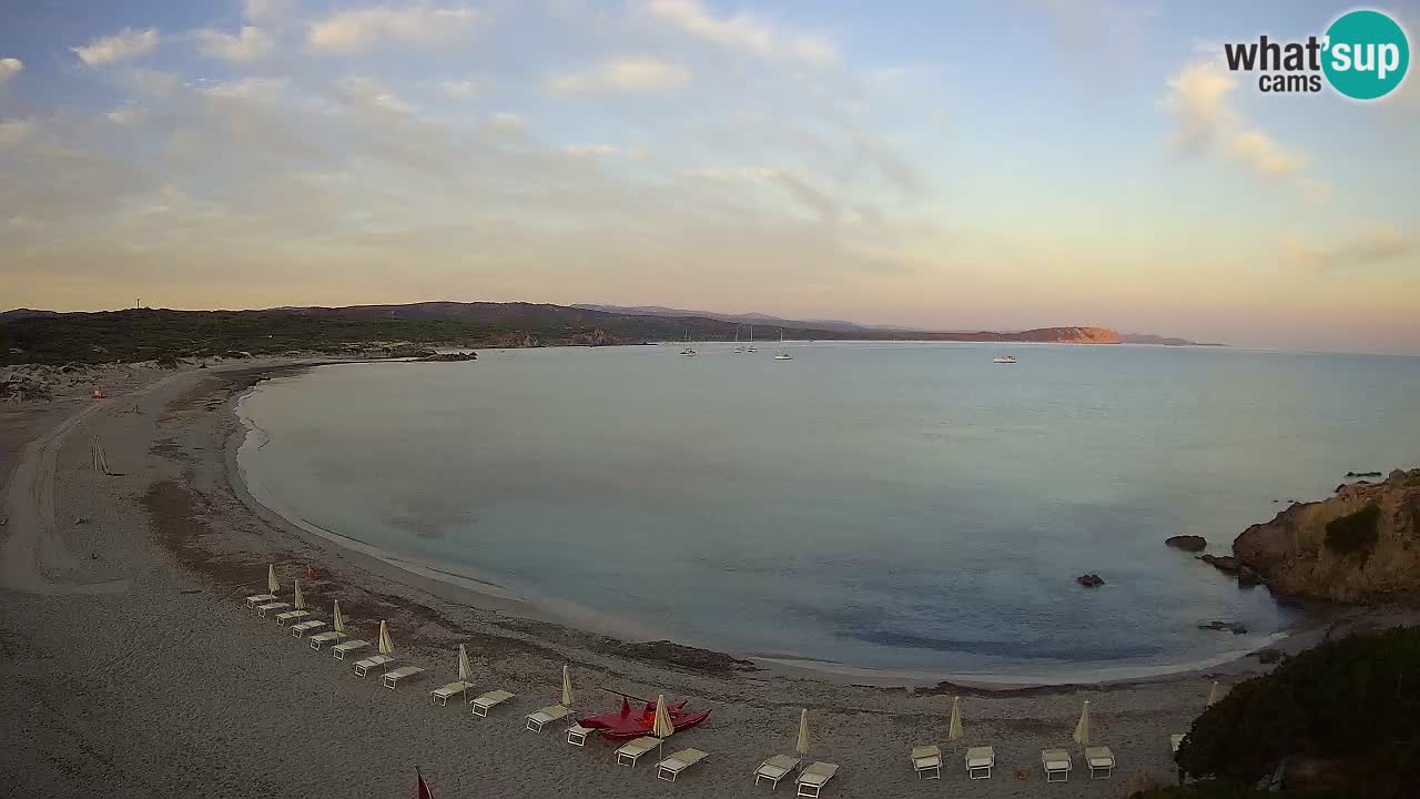 Plaža La Liccia v živo Rena Majore – Santa Teresa Gallura spletna kamera Sardinija