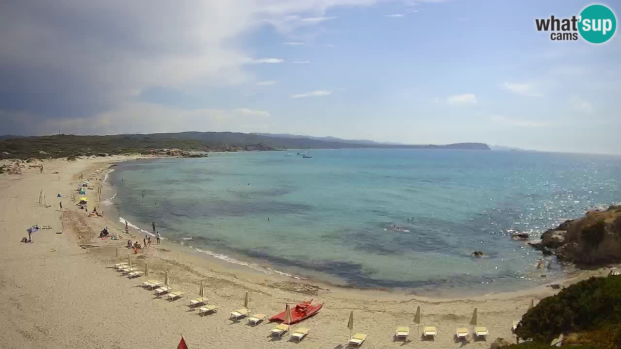 La Liccia beach webcam Rena Majore – Santa Teresa Gallura livecam Sardinia