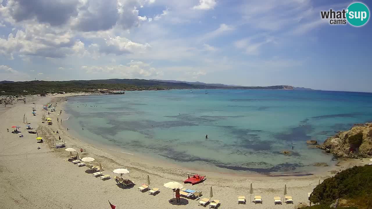 La Liccia beach webcam Rena Majore – Santa Teresa Gallura livecam Sardinia