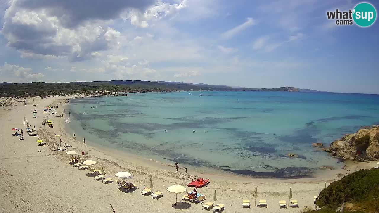 La Liccia plage livecam Rena Majore – Santa Teresa Gallura webcam Sardaigne