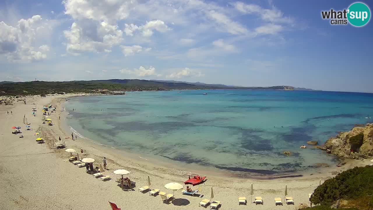 Spiaggia La Liccia webcam Rena Majore – Santa Teresa Gallura livecam Sardegna